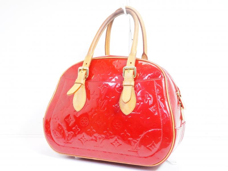 Authentic Pre-owned Louis Vuitton Vernis Pomme D'amour Red Summit Drive Hand Tote Bag M93513 200062