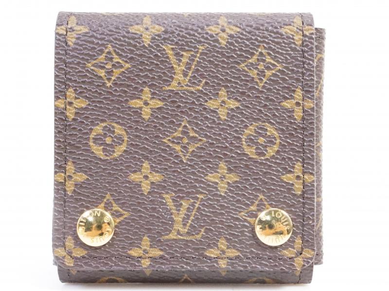 Authentic Pre-owned Louis Vuitton Monogram Portable Jewelry Holder Case Limited Goods 190617