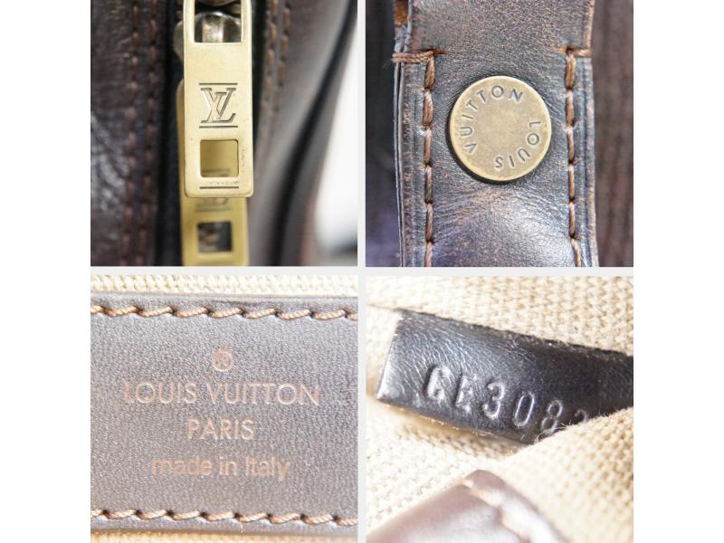 Authentic Pre-owned Louis Vuitton Utah Dark Brown Iroquois Messenger Crossbody Bag M92534 162553