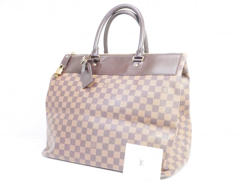 Authentic Pre-owned Louis Vuitton Damier Ebene Greenwich Pm Duffle Bag Travel Luggage N41165 190583