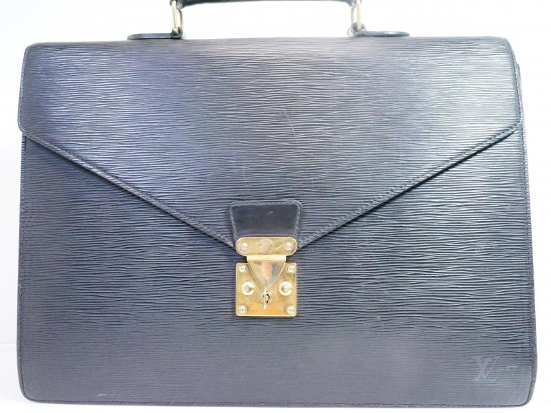 Authentic Pre-owned Louis Vuitton Lv Epi Black Noir Ambassadeur Business Briefcase Bag M54412 190290