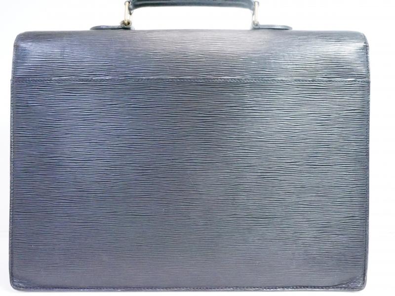 Authentic Pre-owned Louis Vuitton Lv Epi Black Noir Ambassadeur Business Briefcase Bag M54412 190290