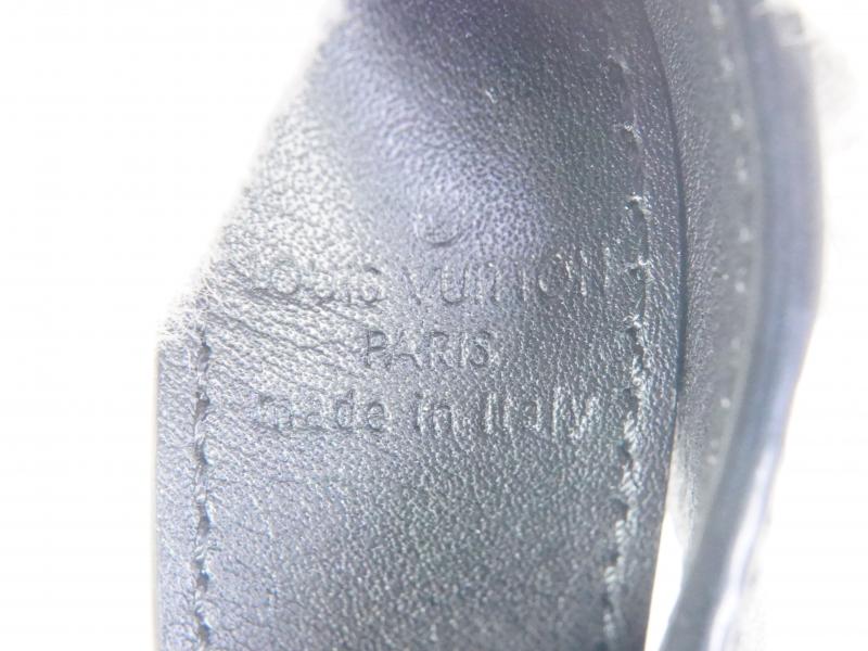 Authentic Pre-owned Louis Vuitton Damier Anfini Dragonne Key Ring Metal Logo M62710 191375