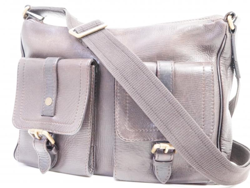 Authentic Pre-owned Louis Vuitton Utah Dark Brown Wichita Messenger Crossbody Bag M92990 190950