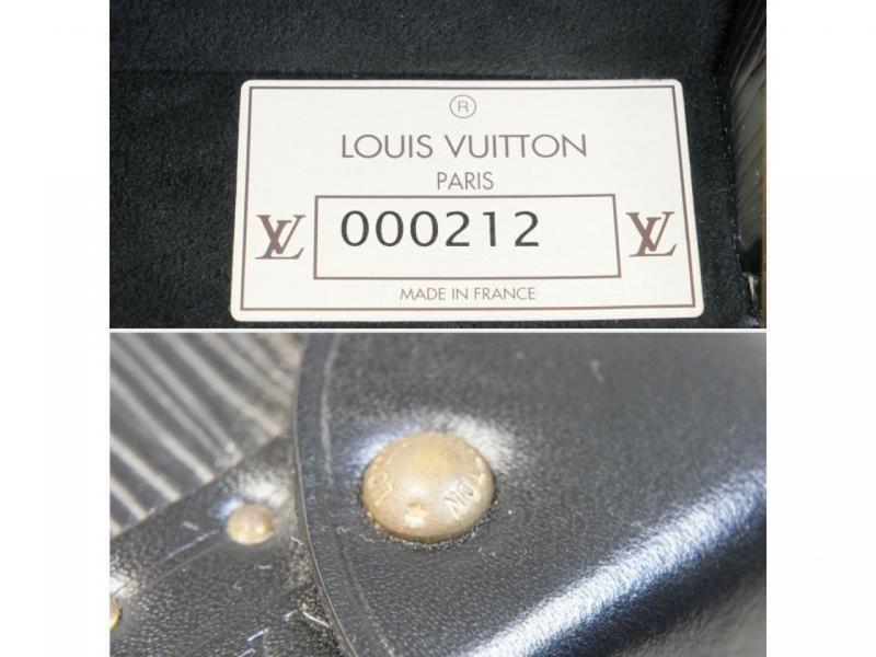 Authentic Pre-owned Louis Vuitton Epi Special Ordered Black Noir Boite Flacons Cosmetic Bag 162087