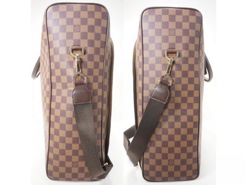 Authentic Pre-owned Louis Vuitton Damier Nolita Mm Travel Bag Soft Suitcase Strap N41452 171052
