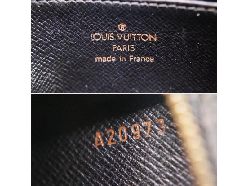 Authentic Pre-owned Louis Vuitton Lv Epi Black Noir Pochette Homme Clutch Bag M52522 200249
