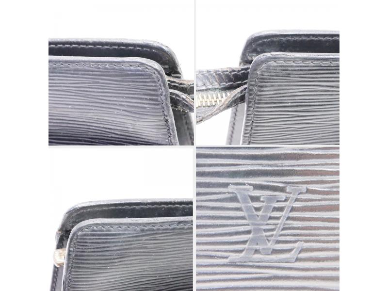 Authentic Pre-owned Louis Vuitton Lv Epi Black Noir Pochette Homme Clutch Bag M52522 200016