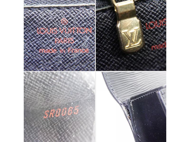 Authentic Pre-owned Louis Vuitton Epi Black Monceau Hand Bag Purse W/ Shoulder Strap M52122 200219