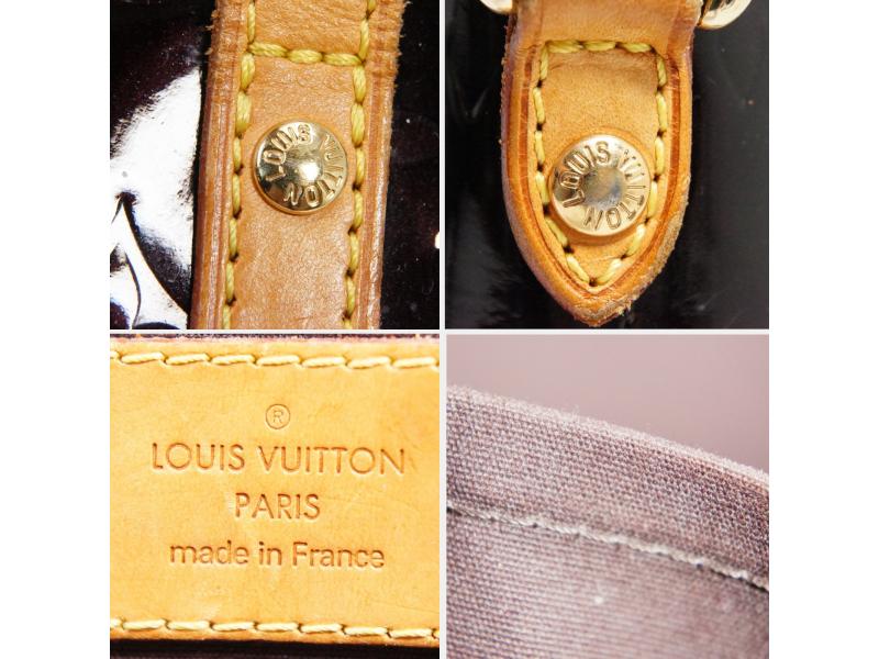 Authentic Pre-owned Louis Vuitton Vernis Amarante Purple Bellevue Gm Shoulder Tote Bag M93589 190633