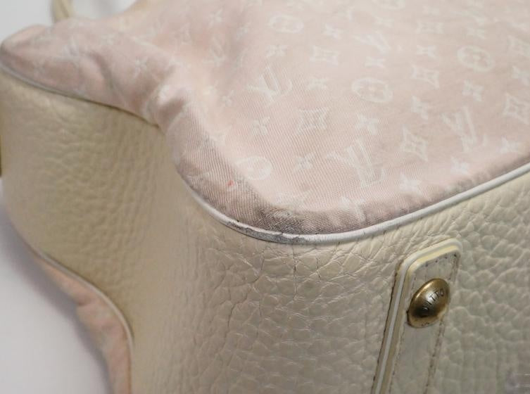 Authentic Pre-owned Louis Vuitton Monogram Mini Lin Rose Trapeze Gm Hand Bag Duffle M40064 180427