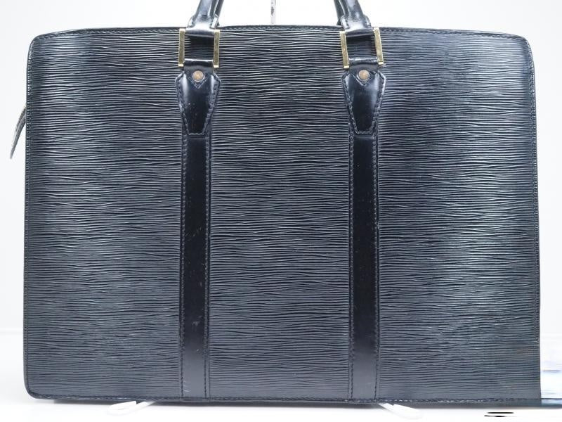 Authentic Pre-owned Louis Vuitton Epi Special Ordered Black Porte-documents Lozan Breifcase 160597