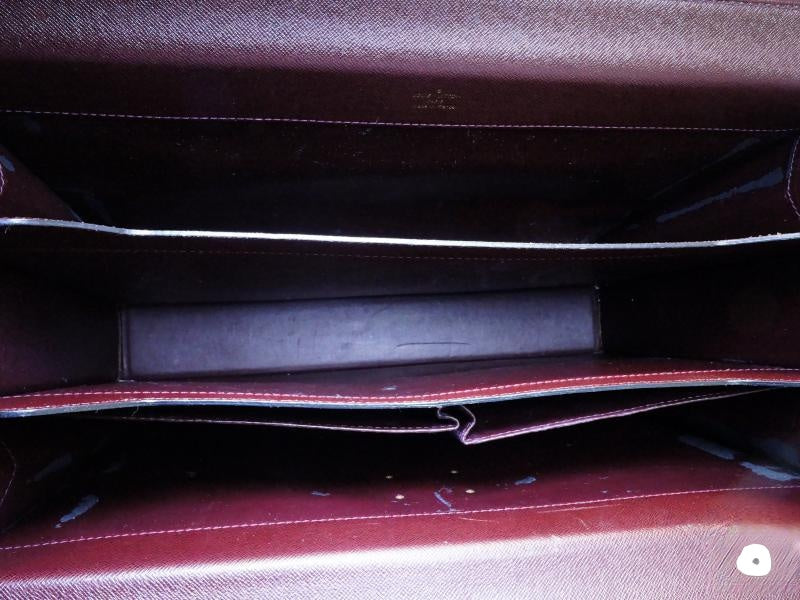 Authentic Pre-owned Louis Vuitton Taiga Acajou Pilot Case Oural Document Case M30026 181657