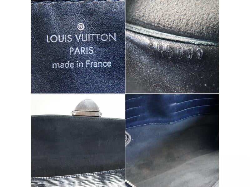 Authentic Pre-owned Louis Vuitton Epi Electric Noir Pochette Iena 2-way Clutch Bag M4027n 181604