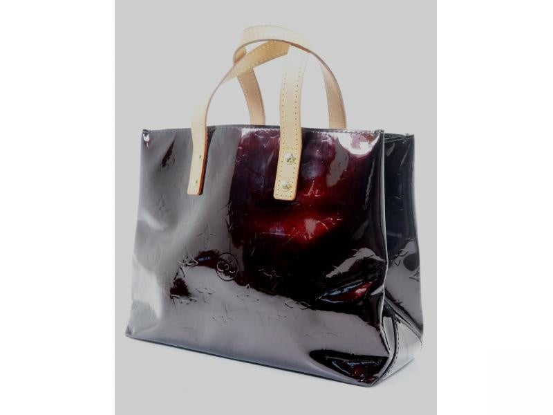 Authentic Pre-owned Louis Vuitton Vernis Amarante Reade Pm Hand Tote Bag M91993 150041