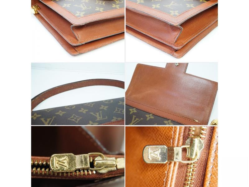 Authentic Pre-owned Louis Vuitton Vintage Monogram Sac Dauphine 2-length Bag M51410 No.203 163005