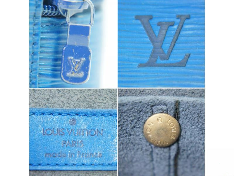 Authentic Pre-owned Louis Vuitton Epi Toledo Blue Ecrin Bijoux Gm Jewelry Case Box M48205 181946