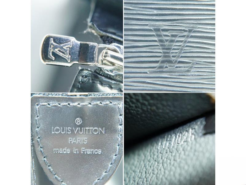 Authentic Pre-owned Louis Vuitton Lv Epi Black Riviera Hand Bag Cosmetic Beauty Case M48182 190093