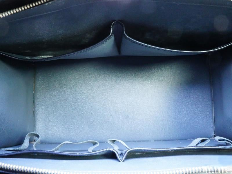 Authentic Pre-owned Louis Vuitton Lv Epi Black Riviera Hand Bag Cosmetic Beauty Case M48182 190093