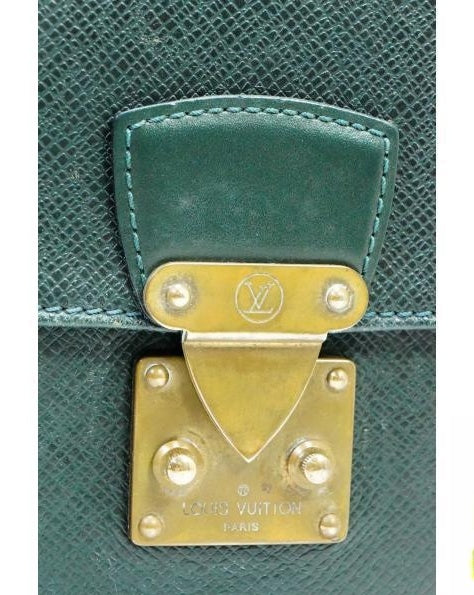 Authentic Pre-owned Louis Vuitton Taiga Epicea Pochette Kourad Clutch Bag M30194 190250
