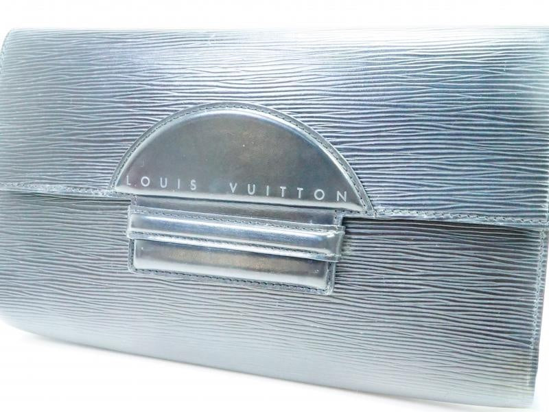 Authentic Pre-owned Louis Vuitton Lv Epi Black Noir Pochette Chaillot Gm Clutch Bag M52532 190240