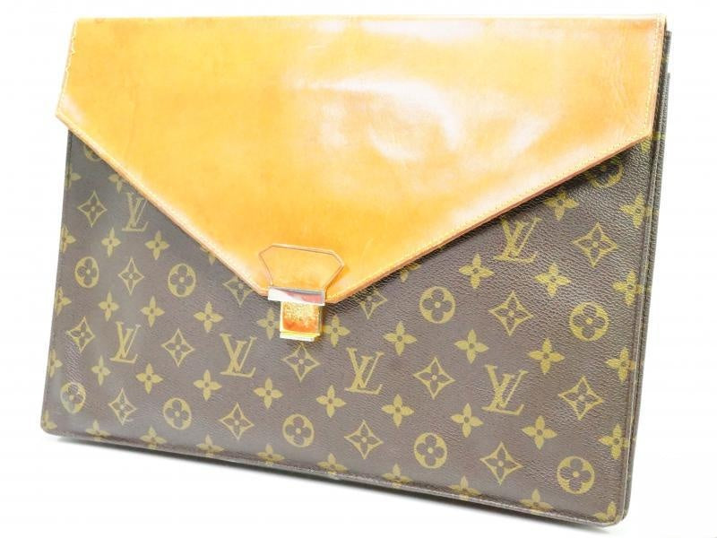 Authentic Pre-owned Louis Vuitton 1982 Limited To 400 Monogram Nomade Document Case Clutch 190090