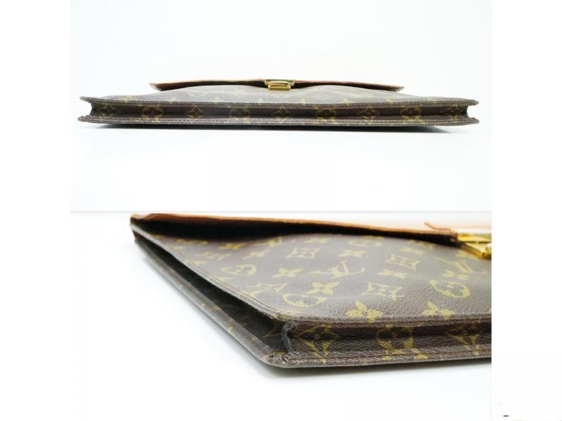 Authentic Pre-owned Louis Vuitton 1982 Limited To 400 Monogram Nomade Document Case Clutch 190090