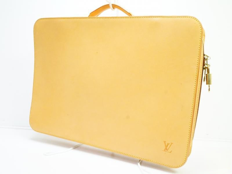 Authentic Pre-owned Louis Vuitton Limited Nomade Vachetta Leather Baltic Laptop Case M99071 161561