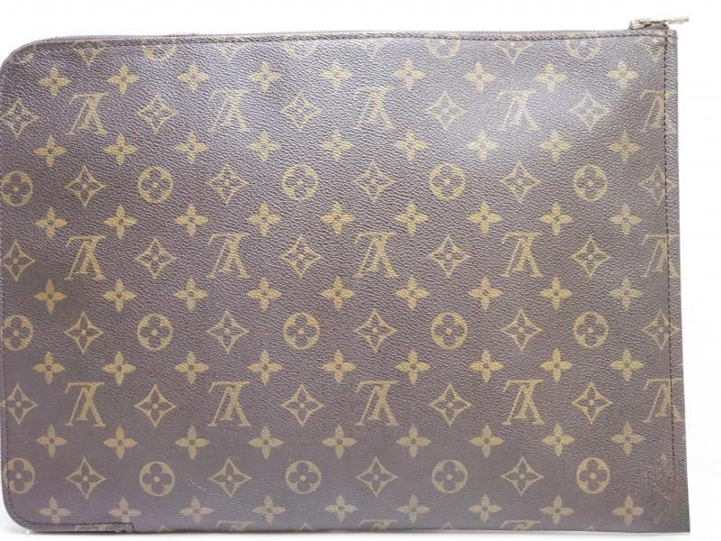 Authentic Pre-owned Louis Vuitton Vintage Monogram Poche Documents Portfolio Gm Case M53456 190363