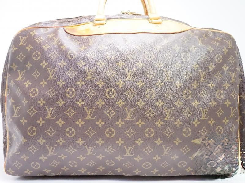 Authentic Pre-owned Louis Vuitton Monogram Alize 2 Poches Traveling Soft Suitcase M41392 181127