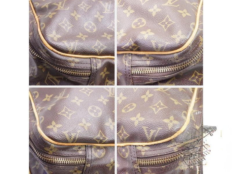 Authentic Pre-owned Louis Vuitton Monogram Alize 2 Poches Traveling Soft Suitcase M41392 181127