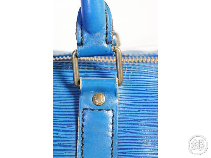 Authentic Pre-owned Louis Vuitton Epi Toledo Blue Keepall 45 Travel Duffle Bag M42975 200247  