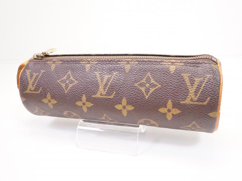 Authentic Pre-owned Louis Vuitton Monogram Trousse Ronde Pen Case Cosmetic Pouch Bag M47630 210151  