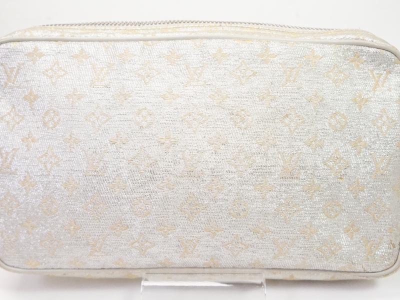 Authentic Pre-owned Louis Vuitton Monogram Shine Argent Silver Mckenna Cahin Pouch M92362 210216