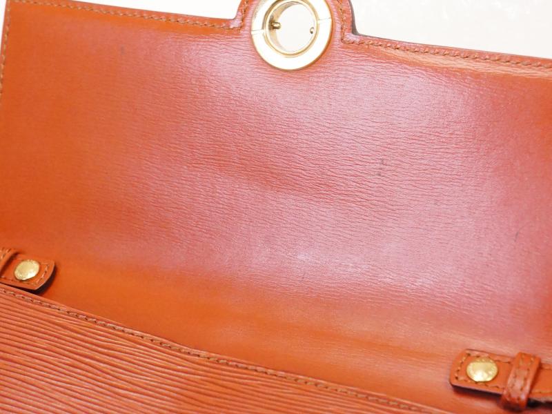 Authentic Pre-owned Louis Vuitton Lv Epi Brown Pochette Arche 2way Clutch Shoulder Bag M52573 210061
