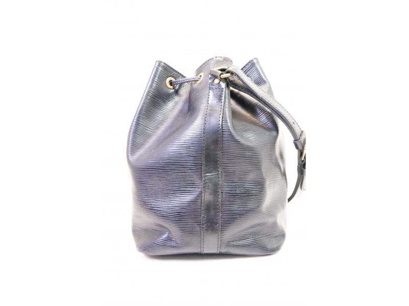 Authentic Pre-owned Louis Vuitton Lv Epi Black Noir Petit Noe Shoulder Drawstring Bag M40752 210347  