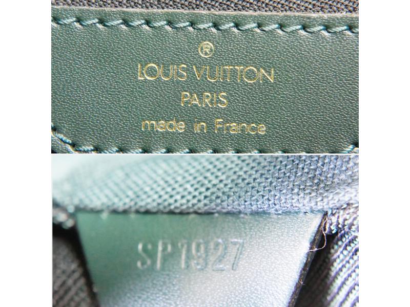 Authentic Pre-owned Louis Vuitton Taiga Epicea Dark Green Cassiar Backpack Bag M30174 210292 