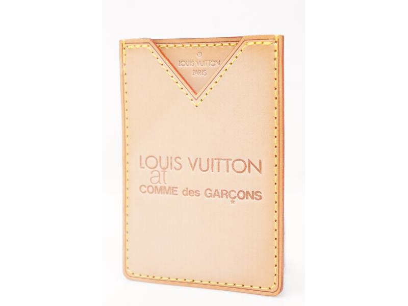 Authentic Pre-owned Louis Vuitton Nomade Limited Comme Des Gar?ons Name Card Case Holder 210477 