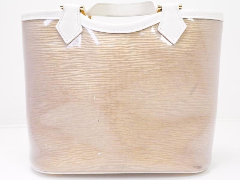 Authentic Pre-owned Louis Vuitton Epi Plage Coconut White Mini Lagoon Bay Tote Bag M92473 210569    