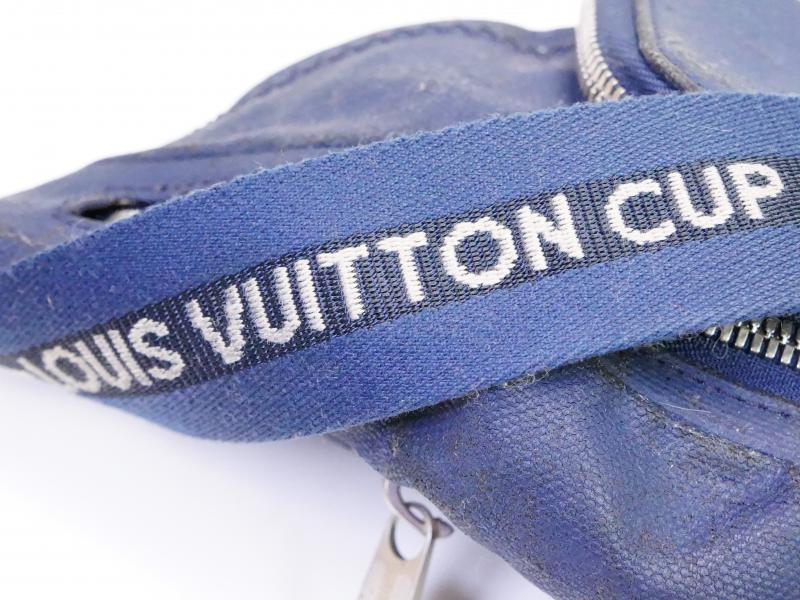 Authentic Pre-owned Louis Vuitton LV CUP 2007 Dark Blue Mizenu Bum Bag Hip Sac M80706 210568  
