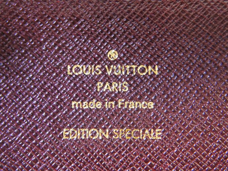 Authentic Pre-owned Louis Vuitton Taiga Acajou Vip Limited Novelty Card Case Small Clutch Bag 210695