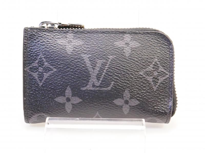 Authentic Pre-owned Louis Vuitton LV Monogram Eclipse Porte Monnaie Jour Coin Case M63536 210811   