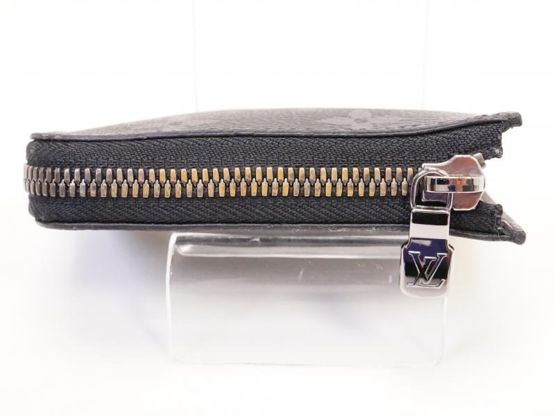 Authentic Pre-owned Louis Vuitton LV Monogram Eclipse Porte Monnaie Jour Coin Case M63536 210811   