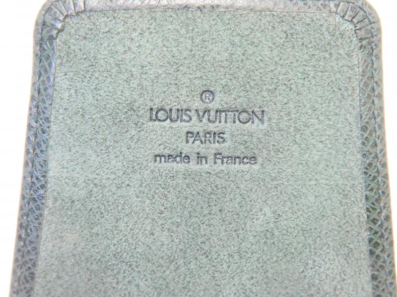 Authentic Pre-owned Louis Vuitton Taiga Epicea Etui GM Pen Case Bum Bag Belt Pouch M30354 210946