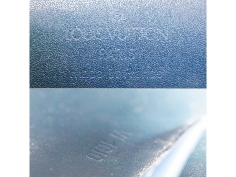 Authentic Pre-owned Louis Vuitton Damier Vernis Petrol Blue Club 2-length Shoulder Bag M92128 210944