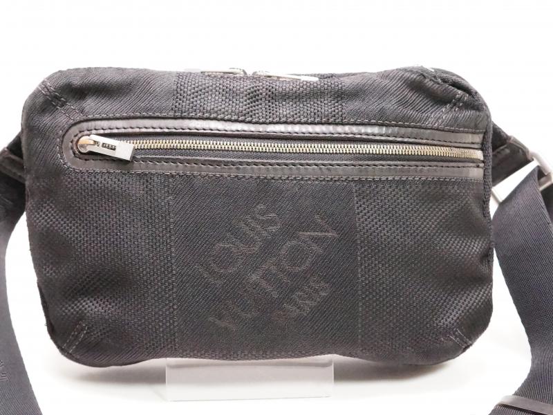 Authentic Pre-owned Louis Vuitton Damier Geant Black Noir Arche Bum Bag Hip Sac Purse M93021 211035  