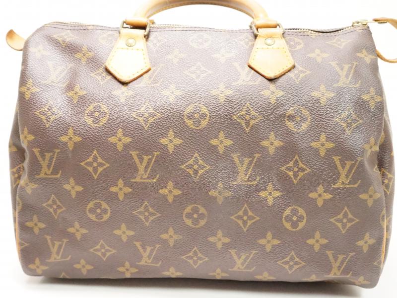 Authentic Pre-owned Louis Vuitton Vintage Lv Monogram Speedy 30 Hand Bag Duffle M41526 M41108 210077