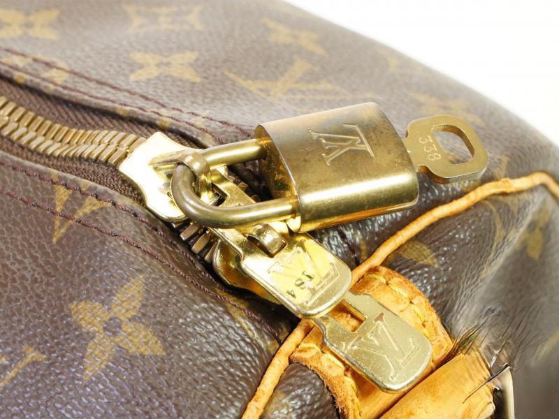 Authentic Pre-owned Louis Vuitton Monogram Keepall Bandouliere 55 Traveling Bag Duffle M41414 182019