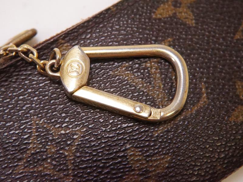 Authentic Pre-owned Louis Vuitton Monogram Pochette Clefs Coin Case Purse Key Ring M62650 210615  