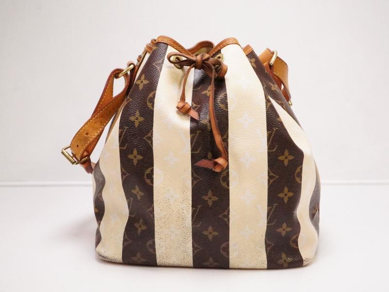 Authentic Pre-owned Louis Vuitton LV Monogram Rayures Striped Petit Noe Shoulder Bag M40564 211078